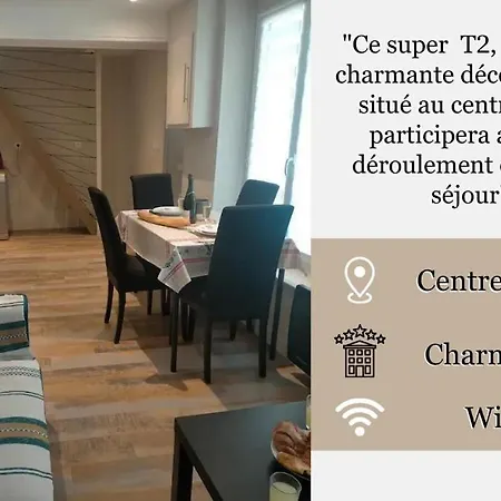 S Bourgeois 2 T3 Equipe Au Centre アパート *