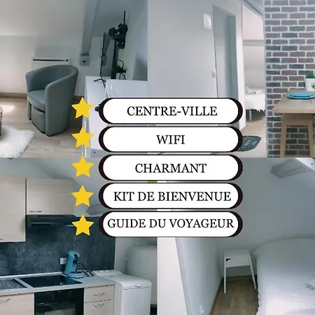 S Bourgeois 2 T3 Equipe Au Centre Apartment *